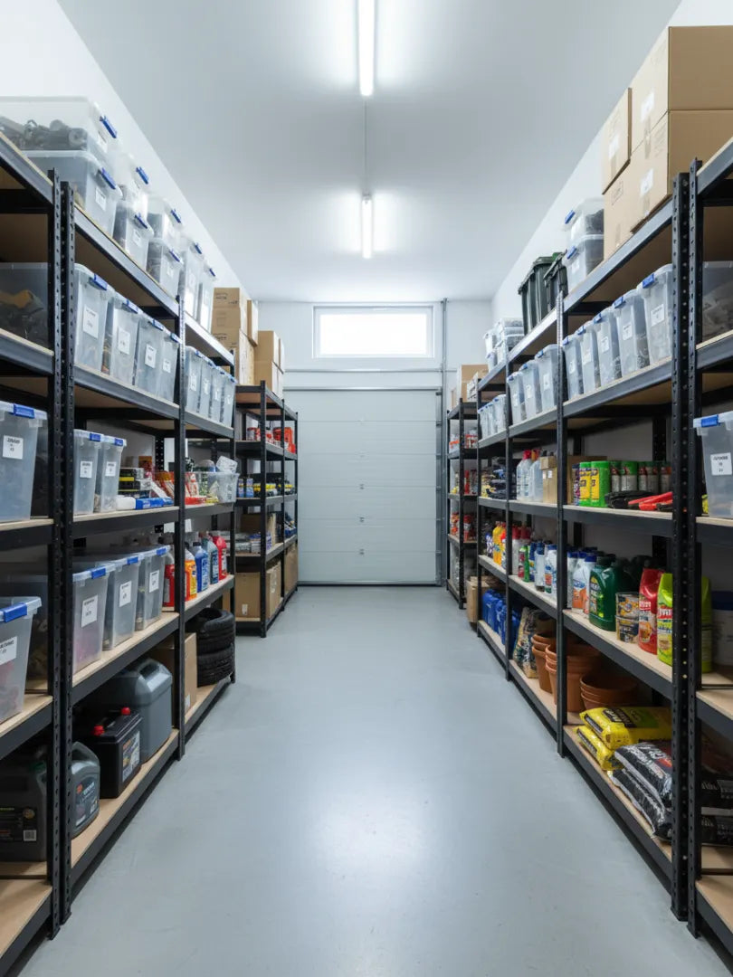 Estante Rack Metalico 90x40x180cm 350kg Bodega