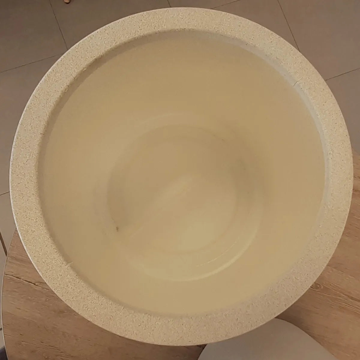 2 Set Macetero Maceta 33cm Y 26cm Simil Piedra