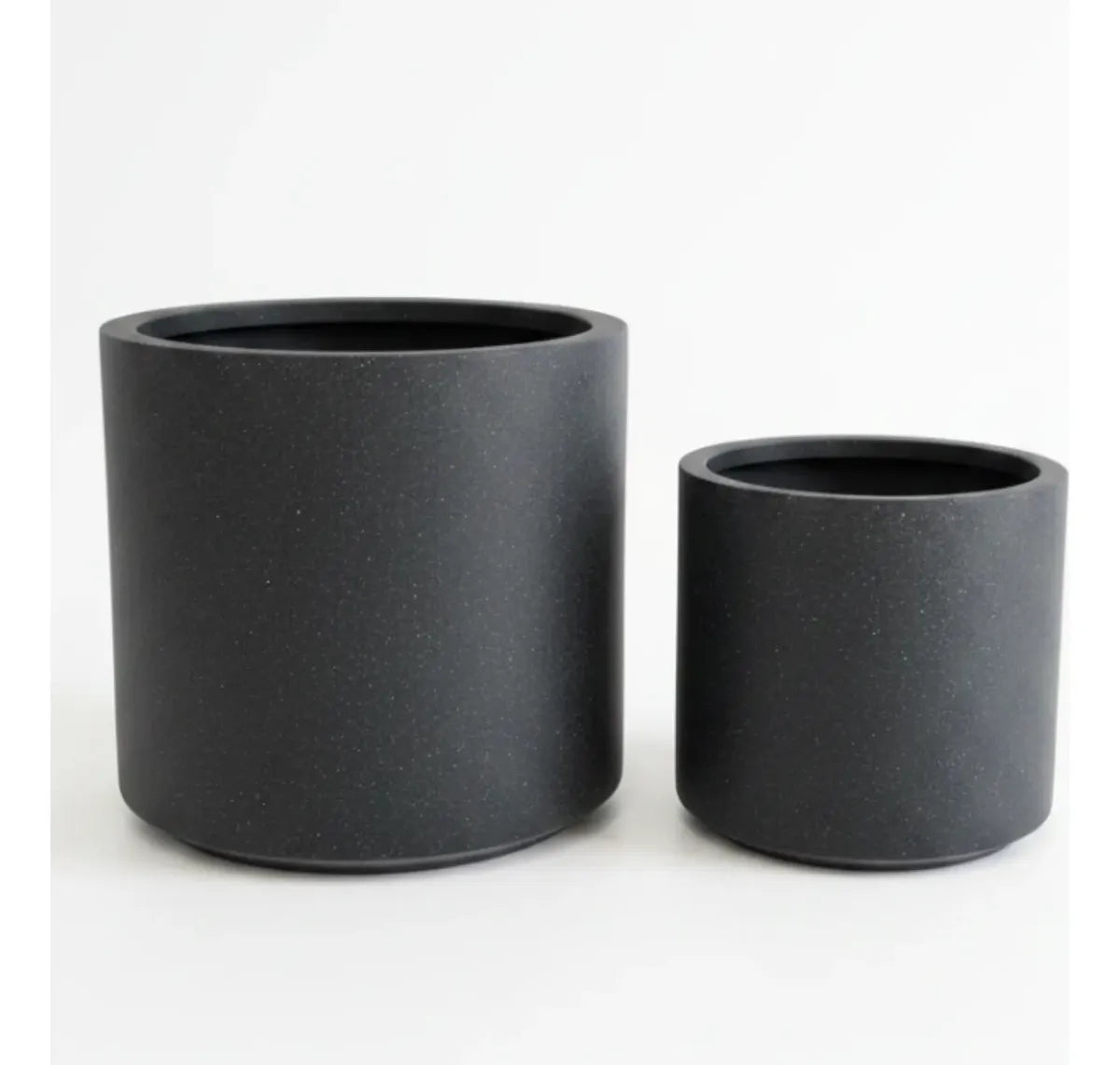 2 Set Macetero Maceta 33cm Y 26cm Simil Piedra