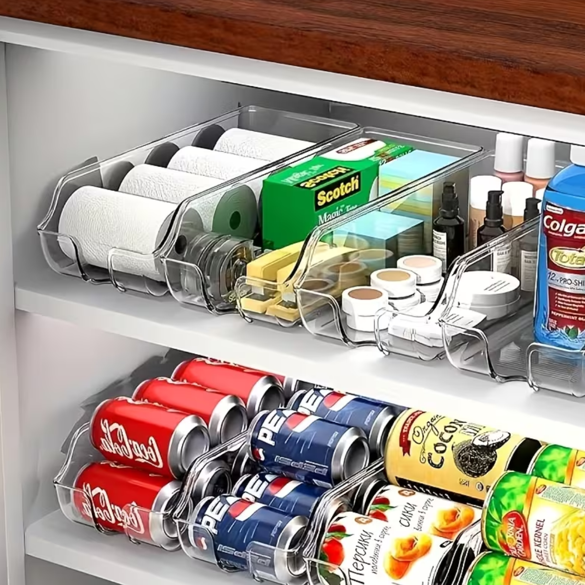 Organizador De Bebidas Lata Para Refrigerador Bebida Cerveza