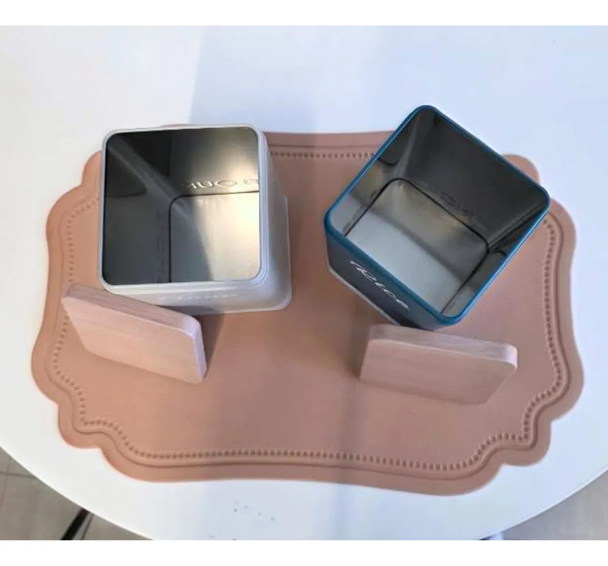 Set Tarro Contenedor Frasco Lata Con Tapa Cafe Azucar Pasta