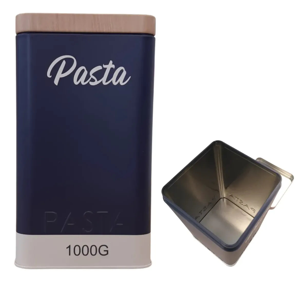 Set Tarro Contenedor Frasco Lata Con Tapa Cafe Azucar Pasta