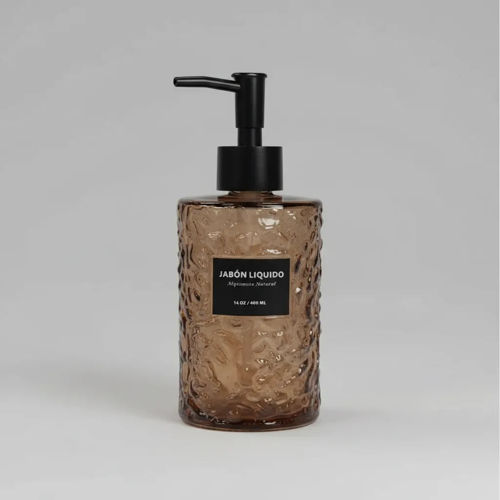 Dispensador Jabon Y Difusor De Varillas Con Base De Bambu