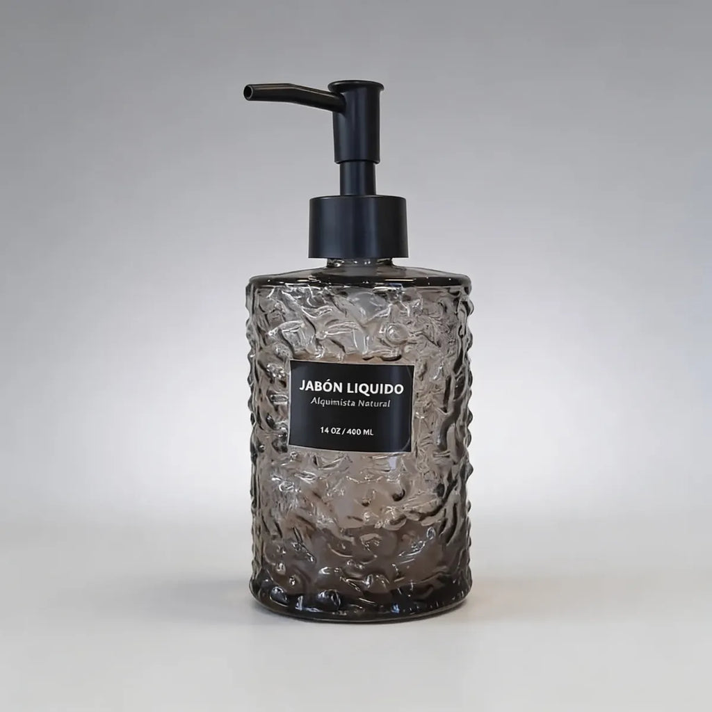 Dispensador Jabon Y Difusor De Varillas Con Base De Bambu