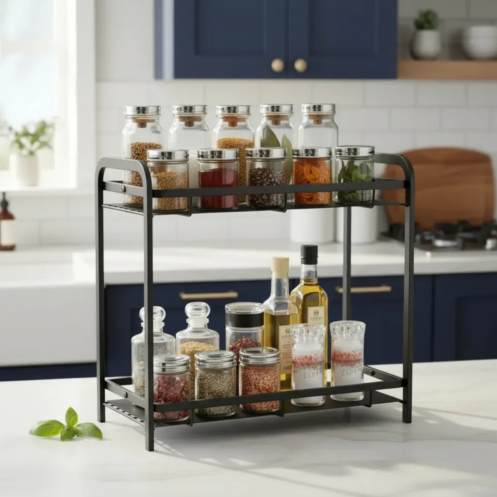 Repisa Mini Estante Organizador Especieros Cocina Baño