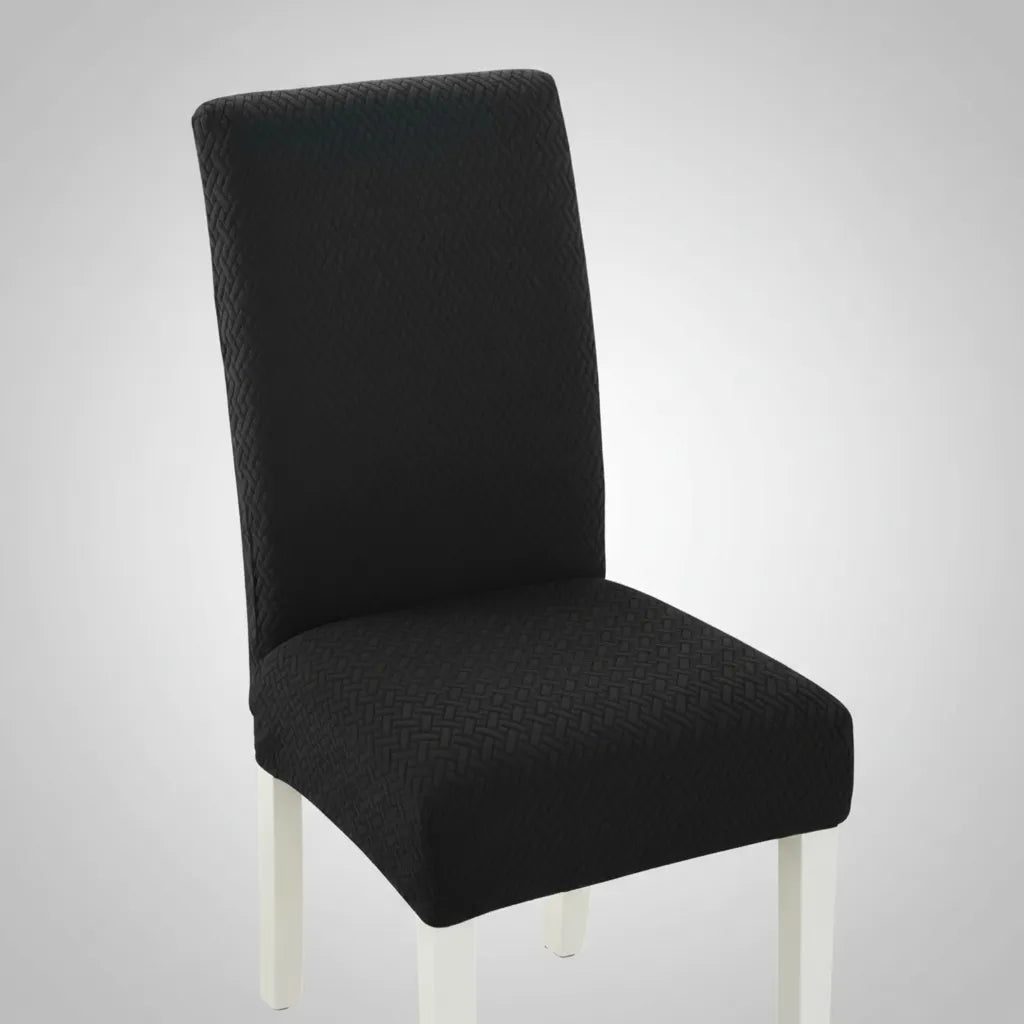 Funda De Silla Elasticada Jacquard Impresa En 3d cuadrille