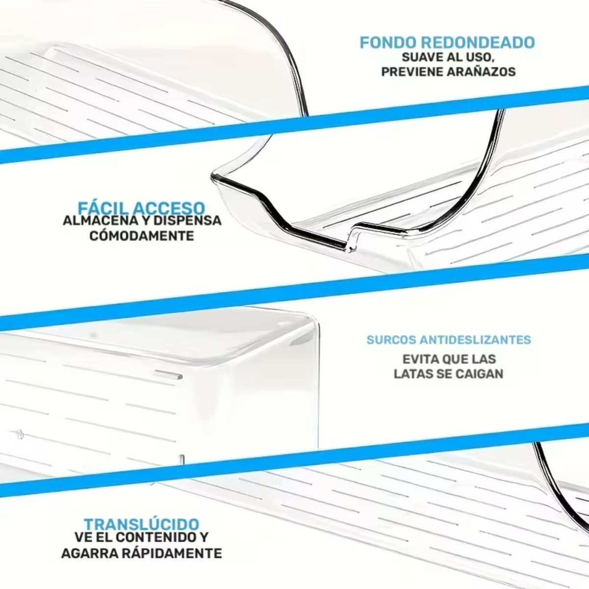 Organizador De Bebidas Lata Para Refrigerador Bebida Cerveza