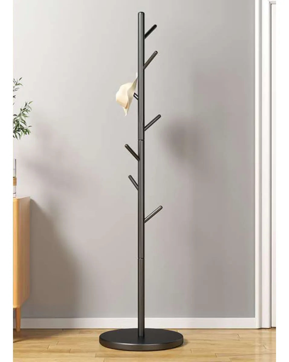 Perchero De Pie Base Piedra Colgador Ropa Pedestal 170cm
