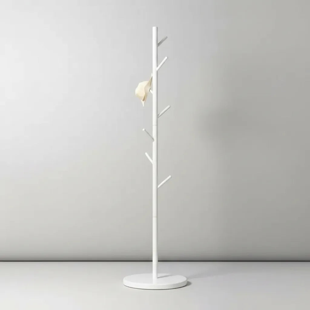 Perchero De Pie Base Piedra Colgador Ropa Pedestal 170cm