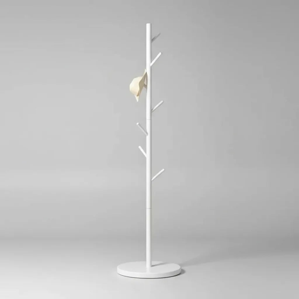 Perchero De Pie Base Piedra Colgador Ropa Pedestal 170cm