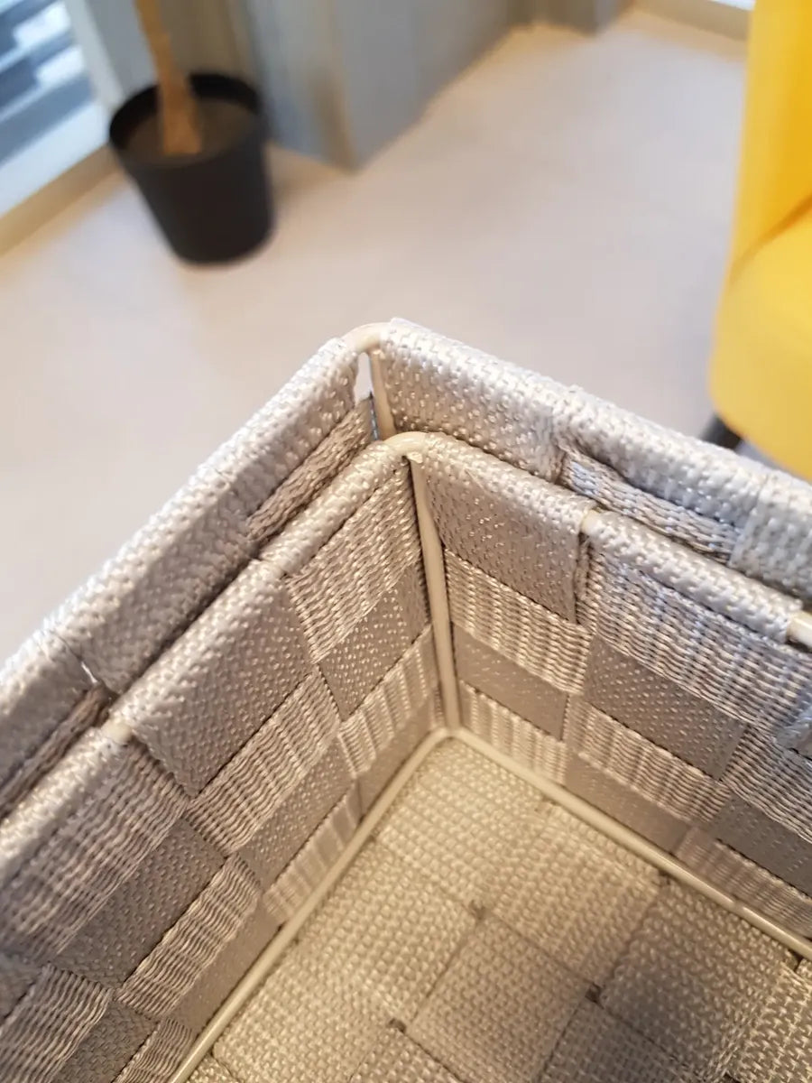Set De 3 Canasto Cesta Organizador Almacenamiento Multiuso