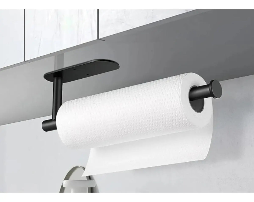 Porta Rollo De Cocina Acero Inoxidable Soporte Nova Adhesivo