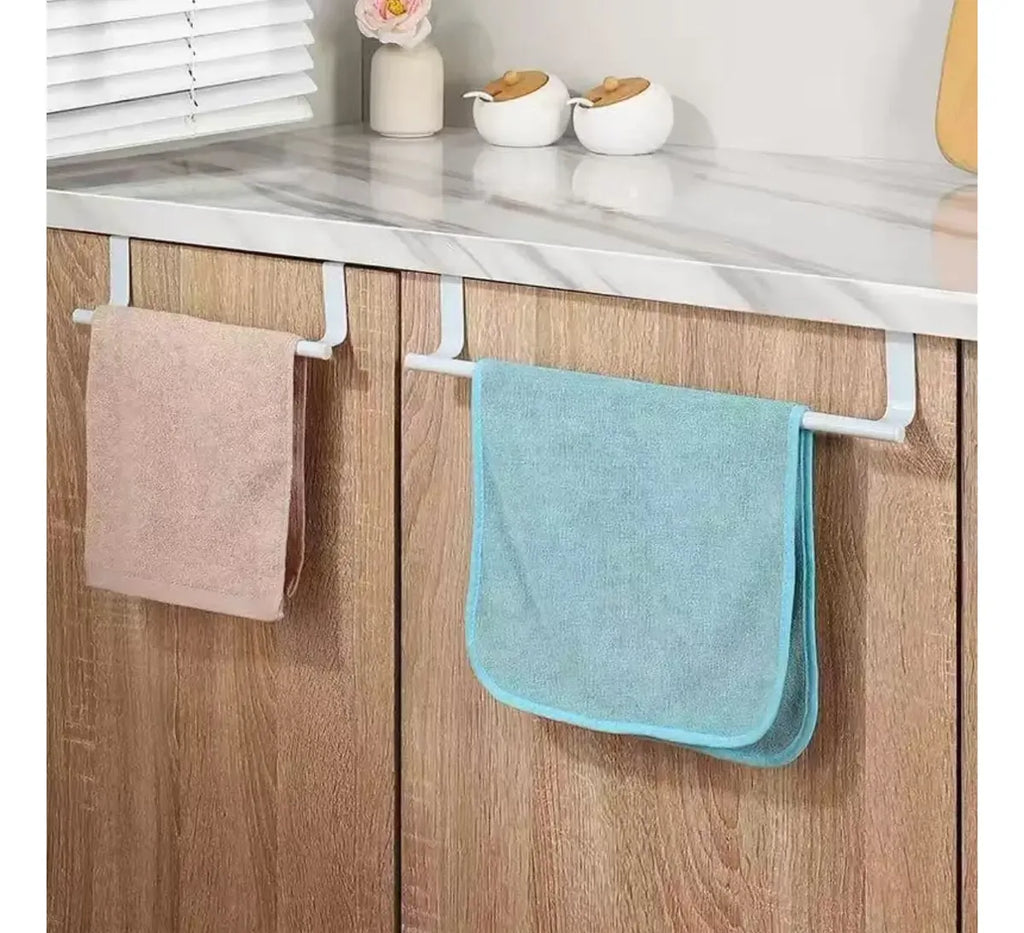 Toallero Para Gabinete De Cocina Y Baño Puerta Colgante