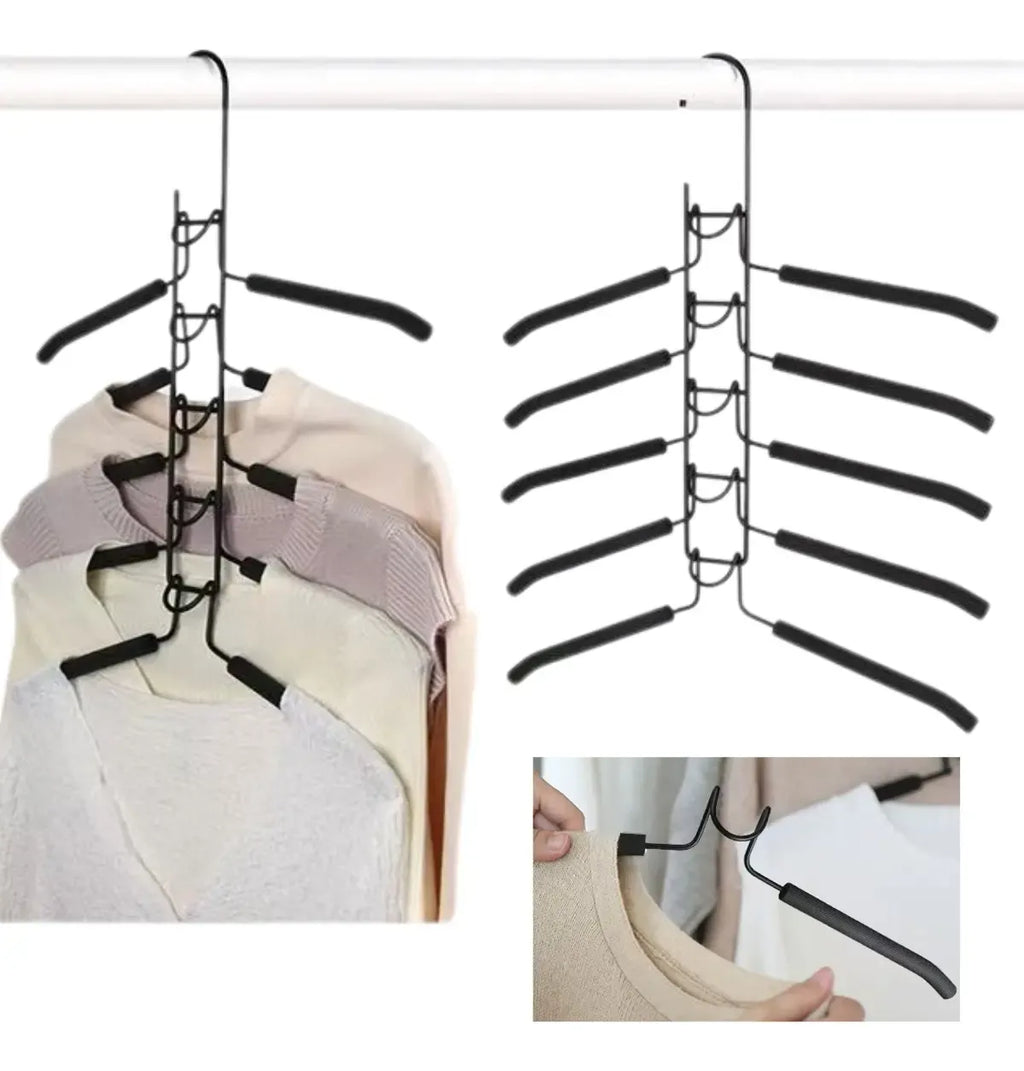 Gancho Colgador Ropa Organizador Multiple Ahorra Espacio
